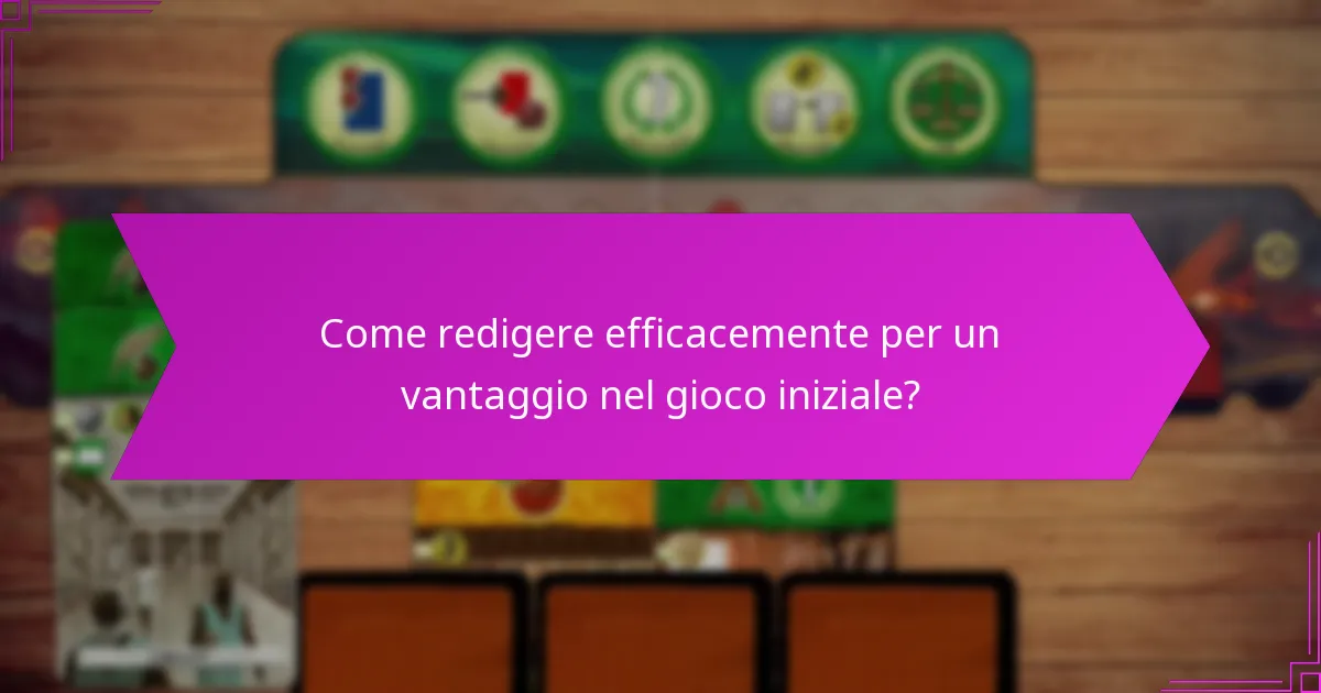Quali fattori influenzano il processo decisionale nel gioco iniziale?