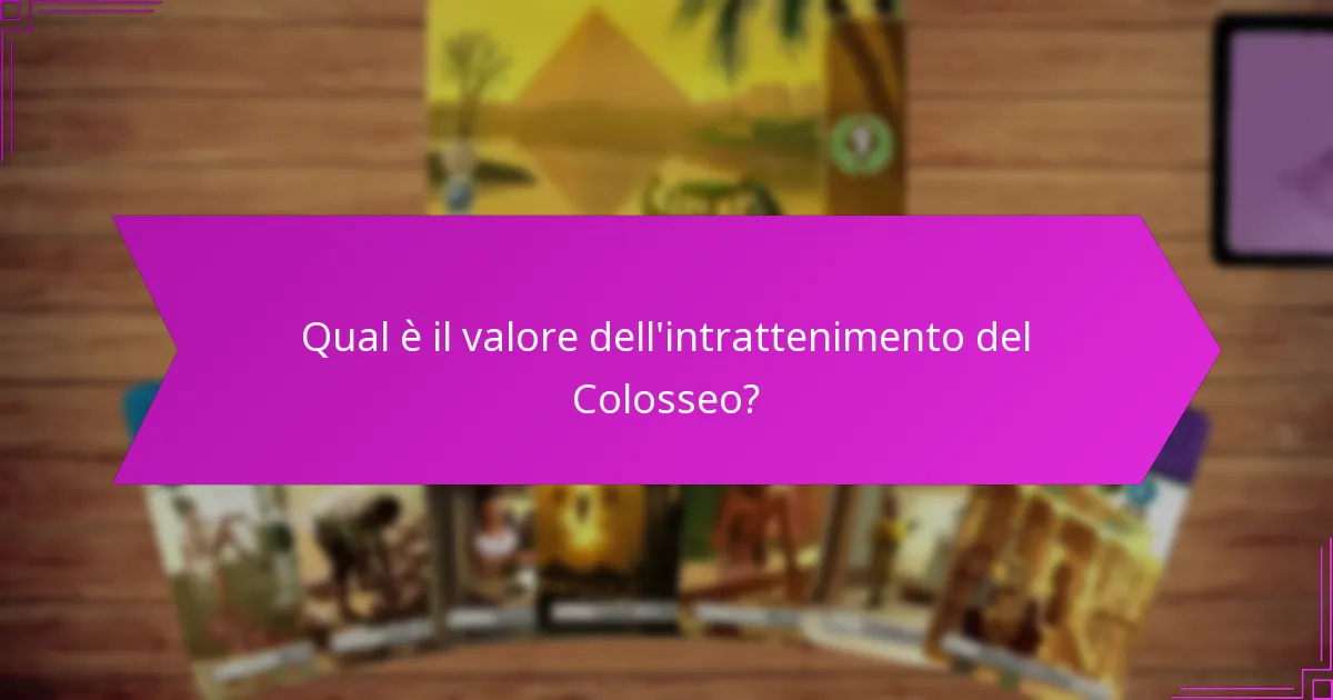 Come si confronta il Colosseo con altre arene antiche?