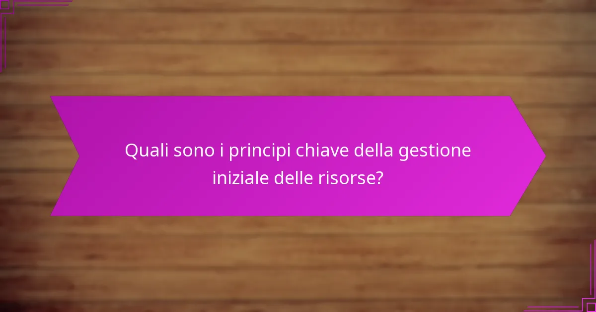 Quali strumenti possono migliorare la gestione delle risorse per la crescita?